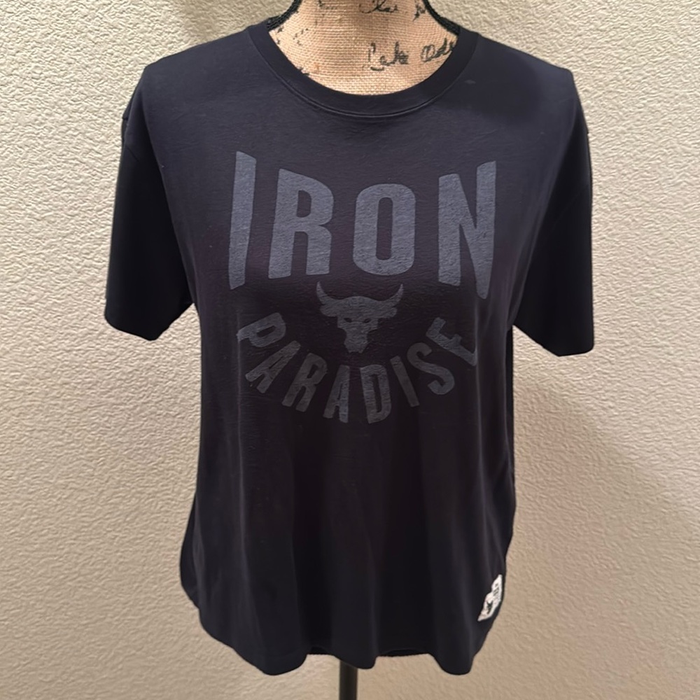 Women’s Under Armour Blood, Sweat, Respect Iron Paradise Top